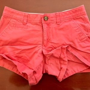 Old Navy Perfect 5" Shorts Coral Size 0 Reg